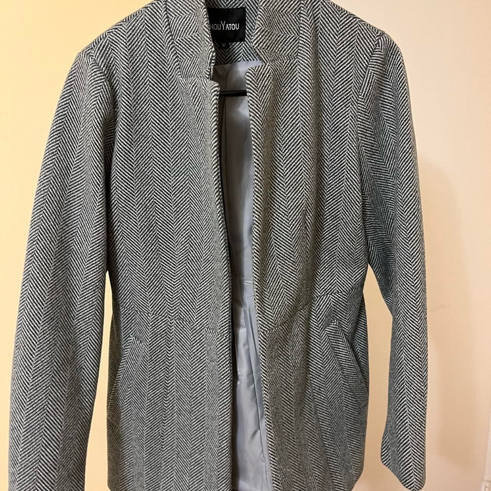 Chouyatou Herringbone Blazer